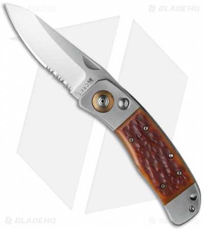 CRKT Lake's PAL Automatic Conversion Knife (2.75" Satin Serr) 7243 