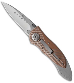 CRKT Elishewitz  E-Lock 7323 Automatic Conversion Bronze (2.75" Satin)