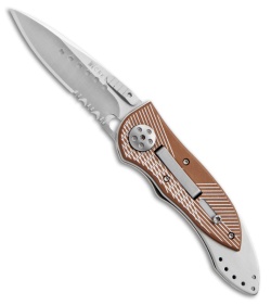 CRKT Elishewitz  E-Lock 7333 Automatic Conversion (2.75" Satin Serr)