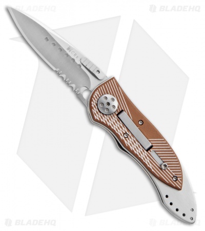 CRKT Elishewitz  E-Lock 7333 Automatic Conversion (2.75" Satin Serr)
