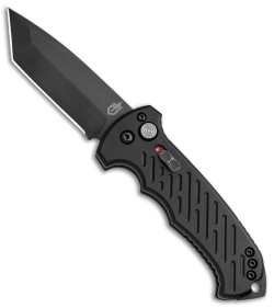 Gerber Auto 06 Tanto Automatic Knife Black Aluminum (3.7" Black)