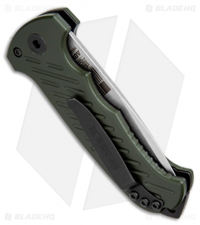 Gerber Auto 06 10th Anniversary Automatic Knife OD Green (3.6" Stonewash)