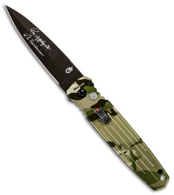 Gerber Auto Covert Automatic Knife Green Multi-Cam (3.8" Black)