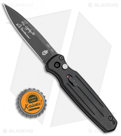 Gerber Auto Mini Covert Automatic Knife Black (2.8" Black) 30-001394