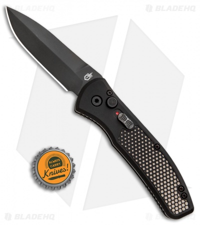Gerber Empower Automatic Knife Black Armor Grip (3.25" Black) 30-001321