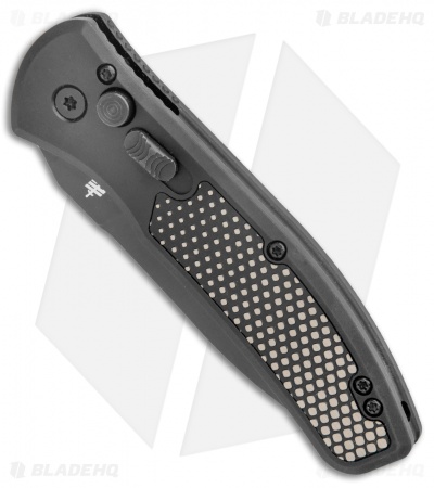 Gerber Empower Automatic Knife Black Armor Grip Serrated (3.25" Black) 30-001636