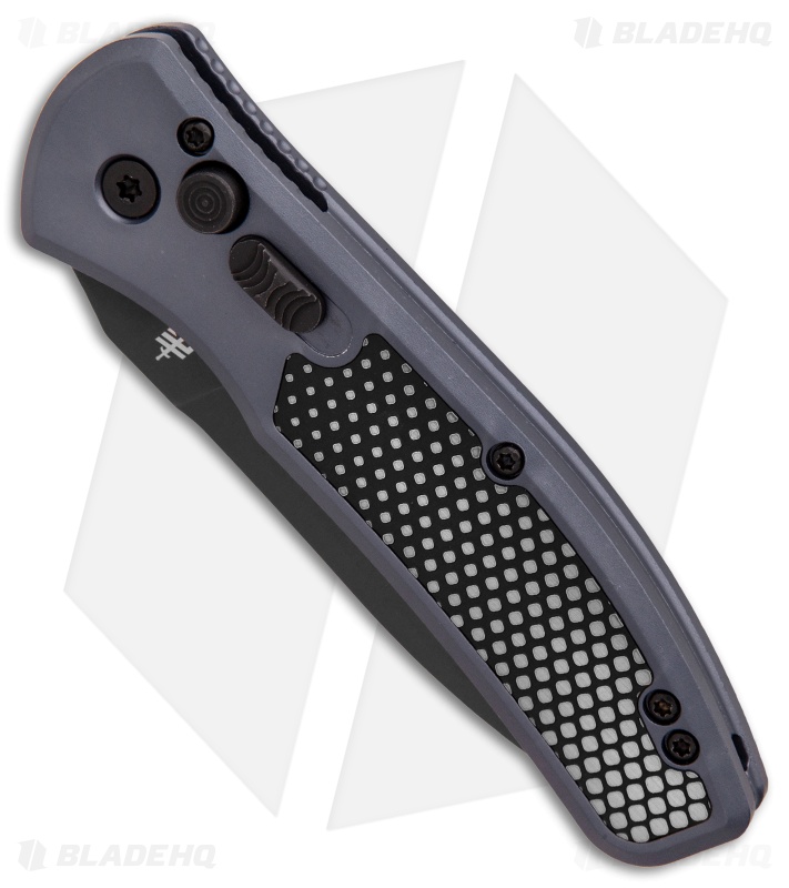 Gerber Empower Automatic Knife Blue/Black Armor Grip (3.25" Black) 30-001319