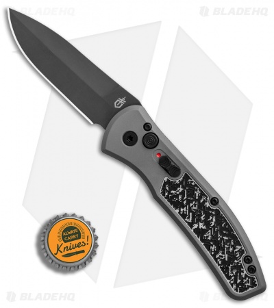 Gerber Empower Automatic Knife Gray/Black Armor Grip (3.25" Black) 30-001325N