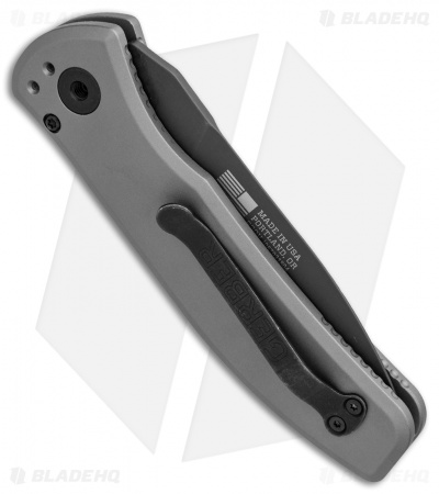 Gerber Empower Automatic Knife Gray/Black Armor Grip (3.25" Black) 30-001325N
