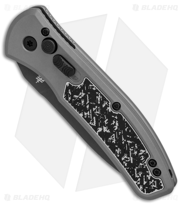 Gerber Empower Automatic Knife Gray/Black Armor Grip (3.25" Black) 30-001325N