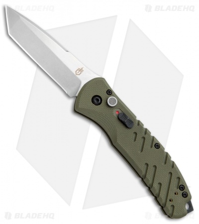 Gerber Propel Downrange Automatic Knife OD Green (3.5" Stonewash)