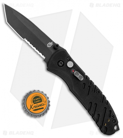 Gerber Propel Downrange AO Assisted Opening Knife Black (3.5" Black Serr)