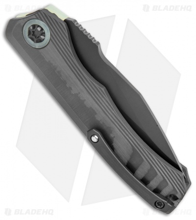 Heretic Knives Wraith Automatic DP Knife Integral CF/Jade (3.75" Black SW)