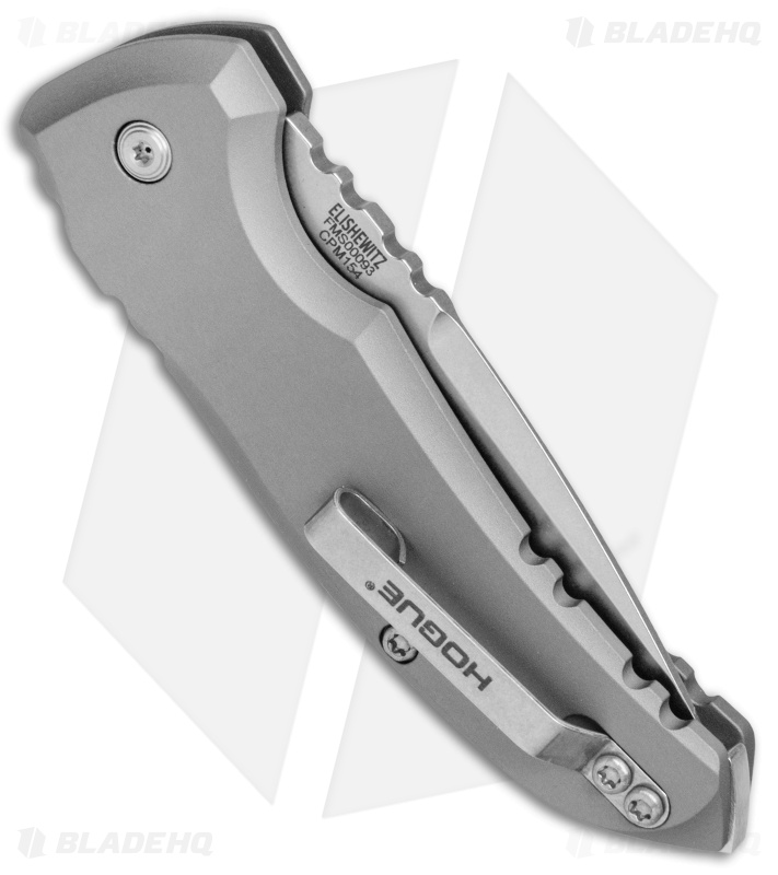 Hogue Knives A01 Microswitch Automatic Knife Gray (2.6" Stonewash) 24112