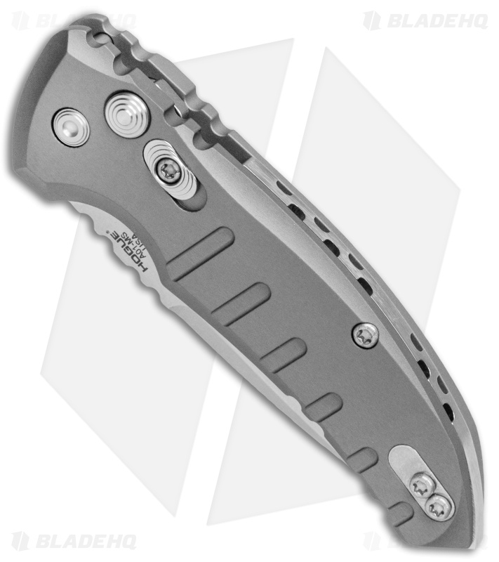 Hogue Knives A01 Microswitch Automatic Knife Gray (2.6" Stonewash) 24112
