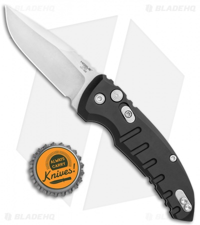 Hogue Knives A01 Microswitch Automatic Knife Black (2.6" Stonewash) 24110