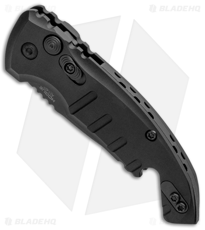 Hogue Knives CA Legal A01 Microswitch Automatic Knife Black (1.8" Black)