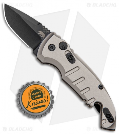 Hogue Knives CA Legal A01 Microswitch Automatic Knife FDE (1.8" Black)