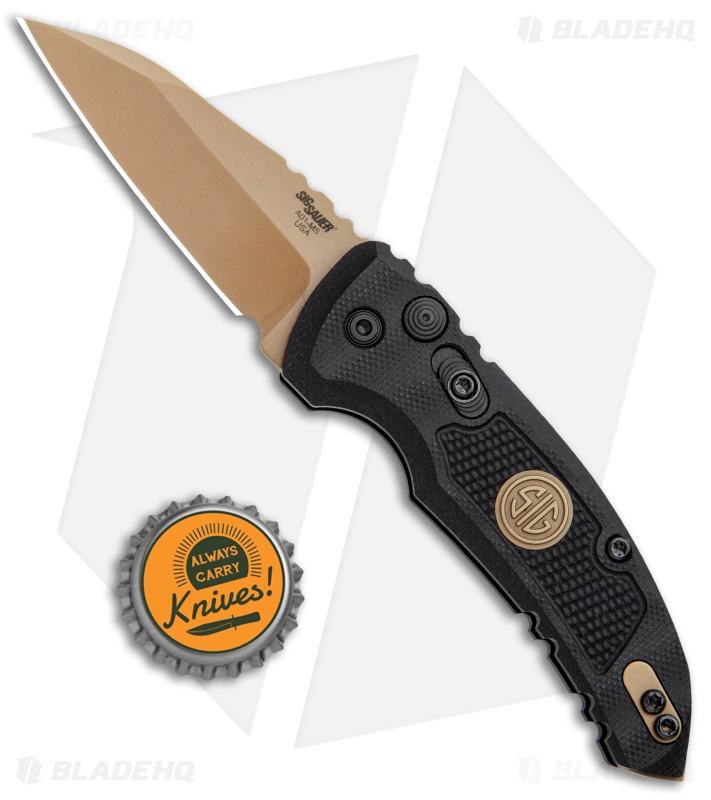 Hogue Sig Sauer A01 Microswitch Automatic Knife | Black/FDE