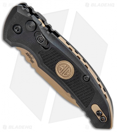 Hogue Sig Sauer A01 Microswitch Automatic Knife Wharncliffe (2.6" FDE) 