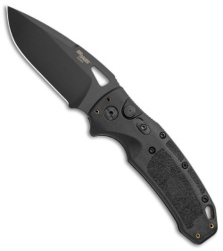 Hogue Sig K320A Nitron  Automatic Knife Black Polymer Drop Point (3.5&quot; Black) | 128522