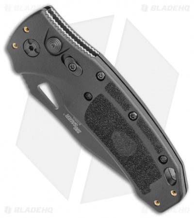 Hogue SIG K320A Tactical  Automatic Knife Black Polymer Tanto (3.5 Blk)