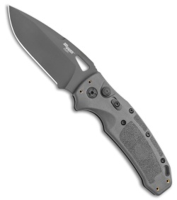 Hogue Sig K320A Tactical Automatic Knife Grey Polymer DP (3.5 Black) | 128517