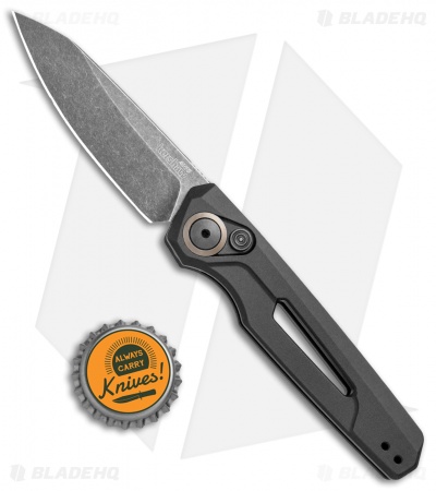 Kershaw Launch 11 Automatic Knife Black Aluminum (2.75" Blackwash) 7550