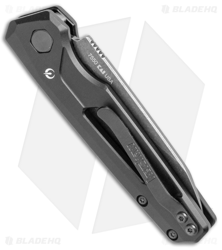 Kershaw Launch 11 Automatic Knife Black Aluminum (2.75" Blackwash) 7550