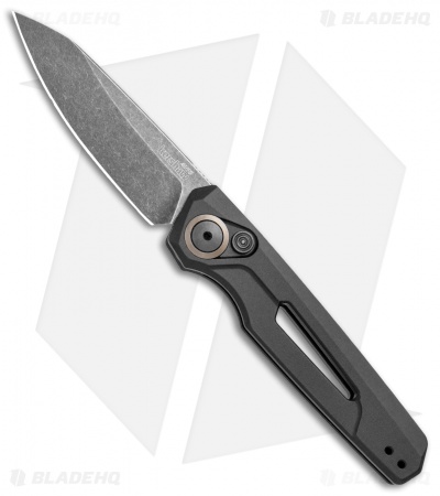 Kershaw Launch 11 Automatic Knife Black Aluminum (2.75" Blackwash) 7550