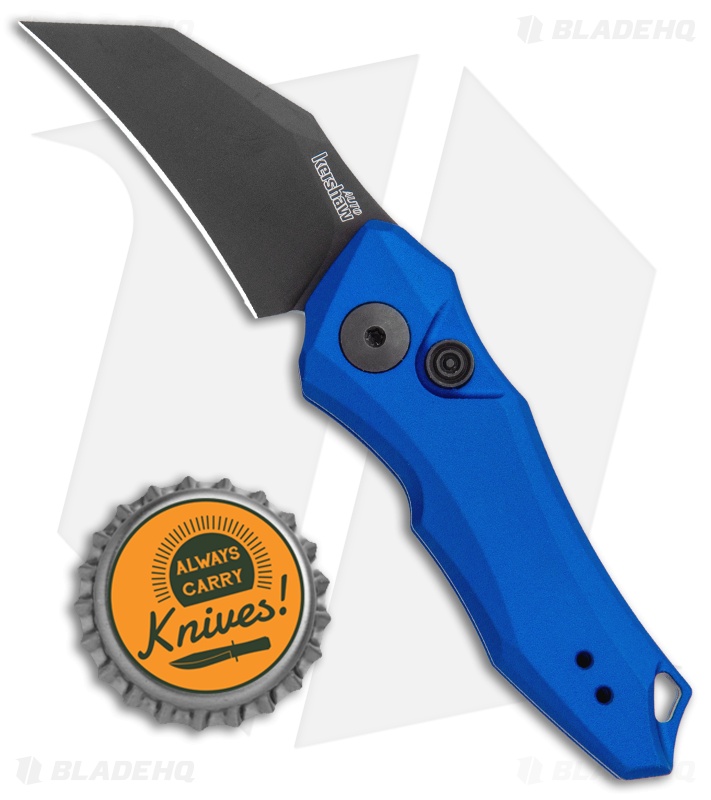 Kershaw Launch 10 Automatic Knife Blue (1.9" Stonewash) 7350BLUBLK