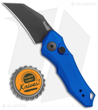 Kershaw Launch 10 Automatic Knife Blue (1.9" Stonewash) 7350BLUBLK
