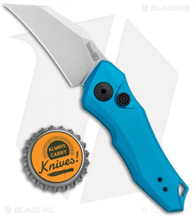 Kershaw Launch 10 Automatic Knife Teal (1.9" Stonewash) 7350