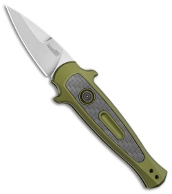 Kershaw Launch 12CA Legal Stiletto Automatic Knife OD Green (1.9" SW)