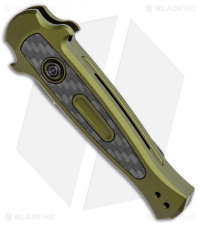 Kershaw Launch 12 CA Legal Stiletto Automatic Knife OD Green (1.9" Black SW) 