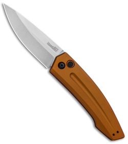 Kershaw Launch 2 Automatic Knife Bronze Aluminum (3.4" Stonewash) 7200EBSW