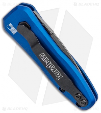 Kershaw Launch 4 CA Legal Automatic Knife Blue (1.9" Damascus) BHQ Exclusive