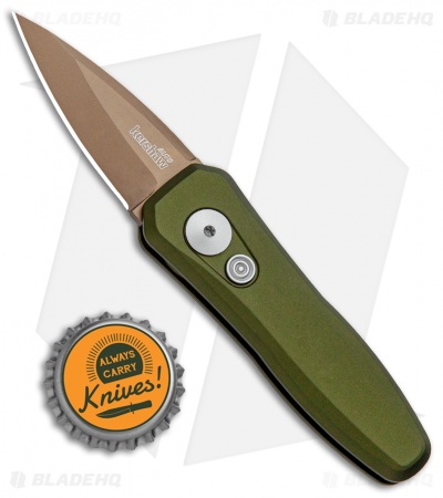 Kershaw Launch 4 CA Legal Automatic Knife Desert Warrior (1.9" Copper) Exclusive