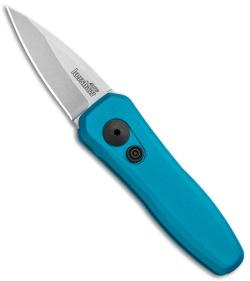 Kershaw Launch 4 CA Legal Automatic Knife Teal (1.9" Stonewash) 