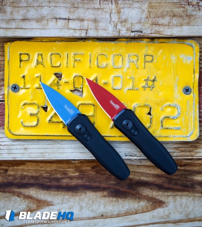 Kershaw Launch 4 CA Legal Automatic Knife Black (1.9" Blue) BHQ Exclusive