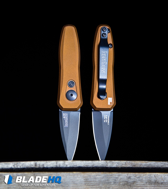 Kershaw Launch 4 Bronze Automatic Knife CA Legal Blade HQ