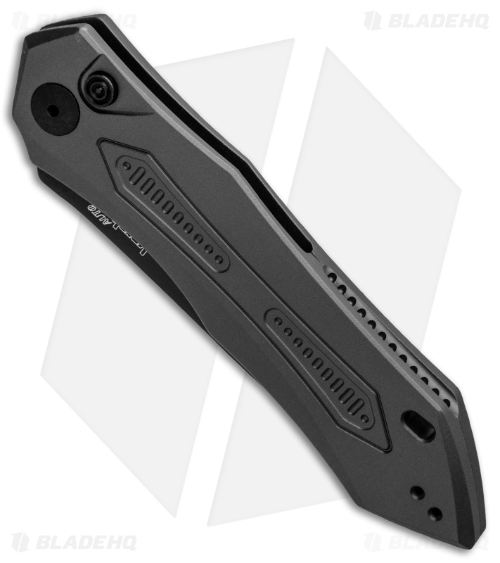 Kershaw Launch 6 Automatic Knife Gray Aluminum (3.75" Black) 7800GRYBLK