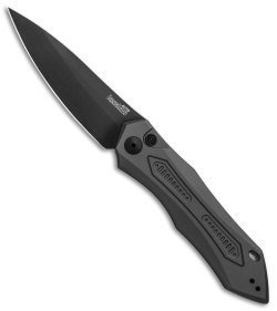 Kershaw Launch 6 Automatic Knife Gray Aluminum (3.75&quot; Black) 7800GRYBLK | 101581