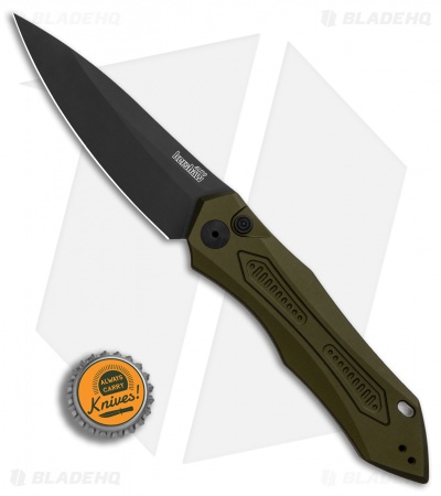 Kershaw Launch 6 Automatic Knife OD Green (3.75" Black) 7800OLBLK