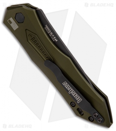 Kershaw Launch 6 Automatic Knife OD Green (3.75" Black) 7800OLBLK