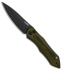 Kershaw Launch 6 Automatic Knife OD Green (3.75&quot; Black) 7800OLBLK | 99766