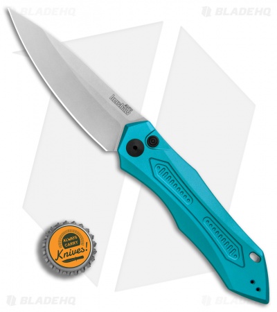 Kershaw Launch 6 Automatic Knife Teal (3.75" Stonewash) 7800TEALSW