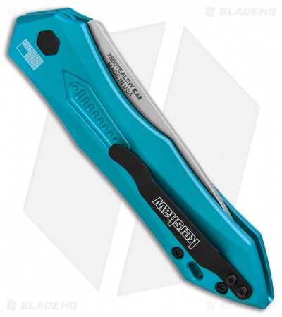 Kershaw Launch 6 Automatic Knife Teal (3.75" Stonewash) 7800TEALSW