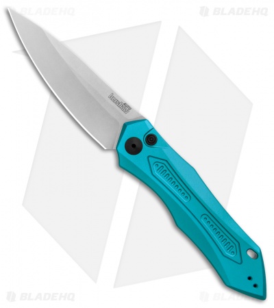 Kershaw Launch 6 Automatic Knife Teal (3.75" Stonewash) 7800TEALSW