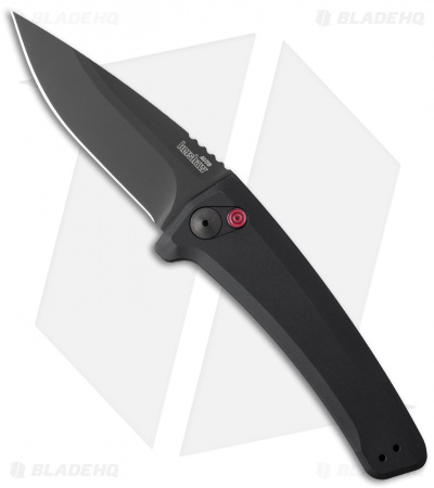 Kershaw Launch 3 Automatic Knife Black Aluminum (3.4" Black) 7300BLK